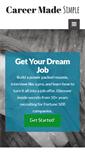 Mobile Screenshot of careermadesimple.com